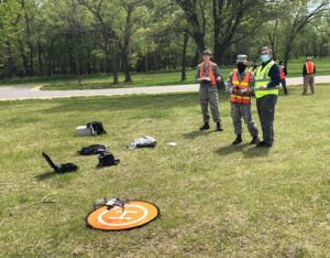 Youth from AVCAP train to operate search and rescue drones